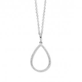 Collier Argent et oxyde de zirconium  - similaire