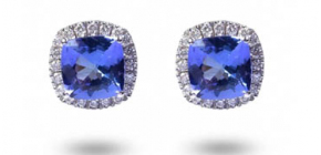 Boucles d'Oreilles Tanzanite