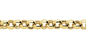 Bracelet en or maille Jaseron