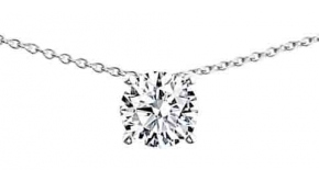 Collier Diamant Solitaire