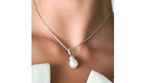 Collier perle de culture