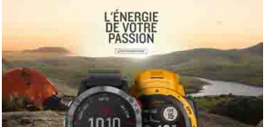 Montre garmin Solar