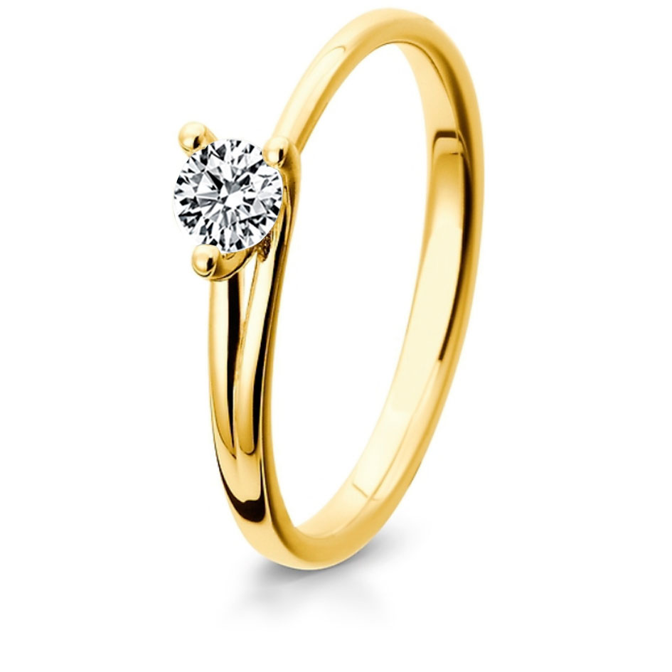 bague fiancaille or