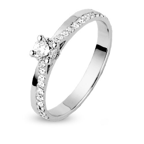 Bague de fiancaille femme 0.20 ct 0.20 ct Oxana