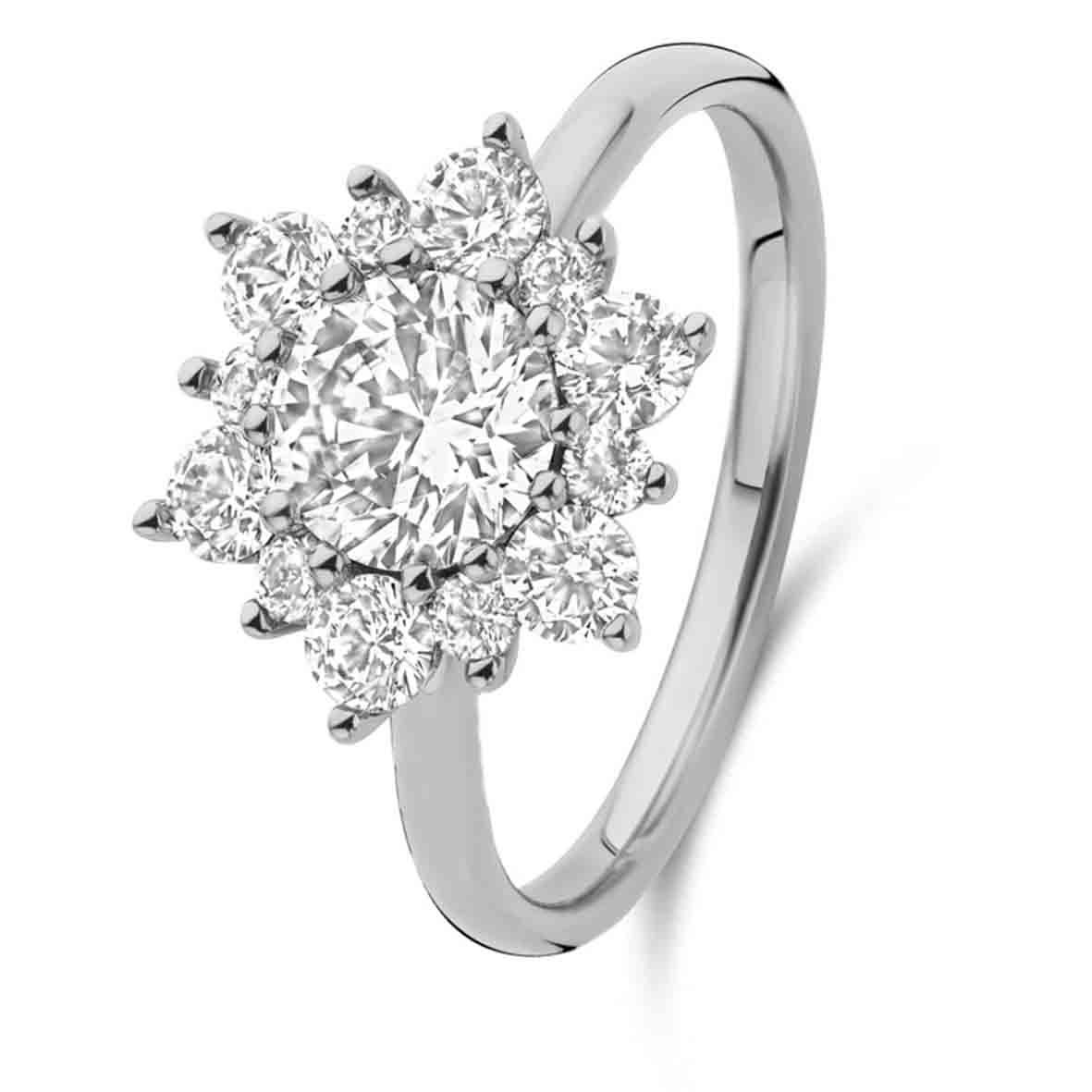 Bague Solitaire Homme Diamant Lab 2,60 Ct - Argent 925, Taille Personnalisable