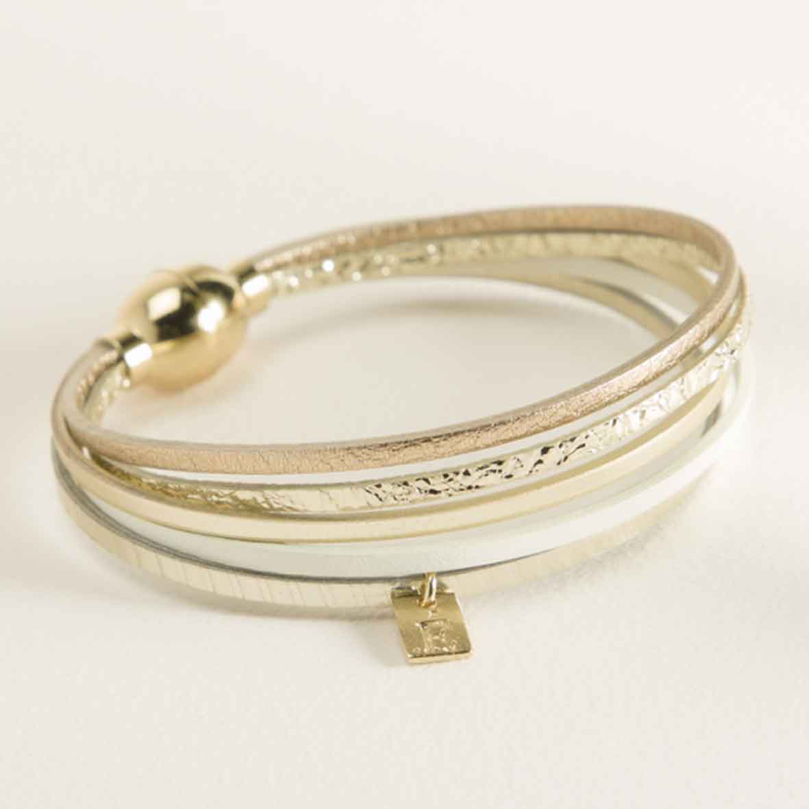 ♥ Bracelet Flowers For Zoé Artiste Sparkle FD Taiana subtil diamant