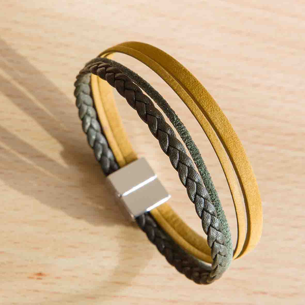 ♥ Bracelet Homme Flowers For Zoé Martin Loden Vaianu subtil diamant