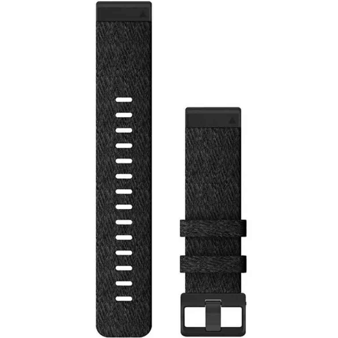 ⇒ Bracelet QuickFit® 22 mm Nylon tissé Jaune, Vert - Garmin-010-12738-23