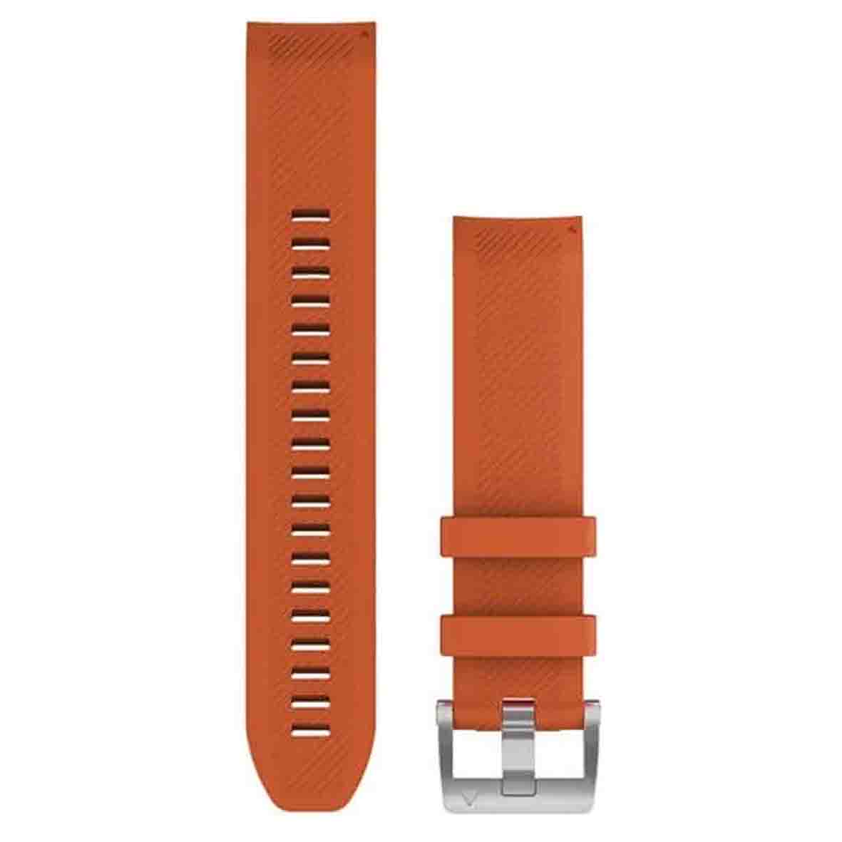 ⇒ Bracelet QuickFit® Silicone Orange 22mm Garmin0101273834