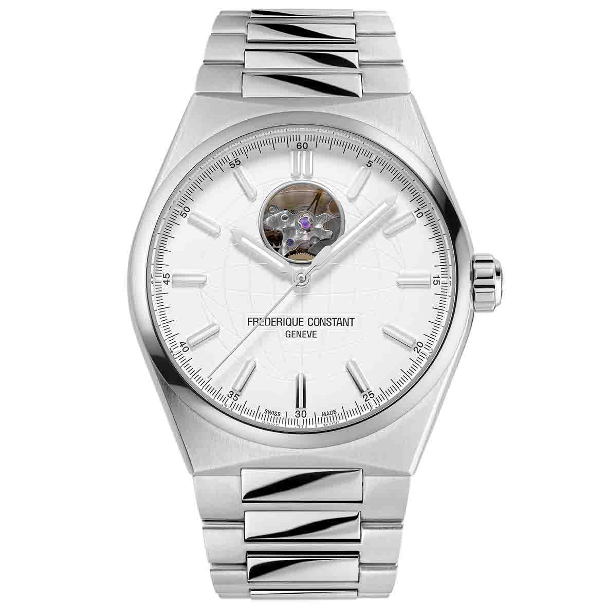 Cadran De Montre Frédérique Constant Gris - Pour Mouvement Automatique Homme - Neuf Sans étiquette