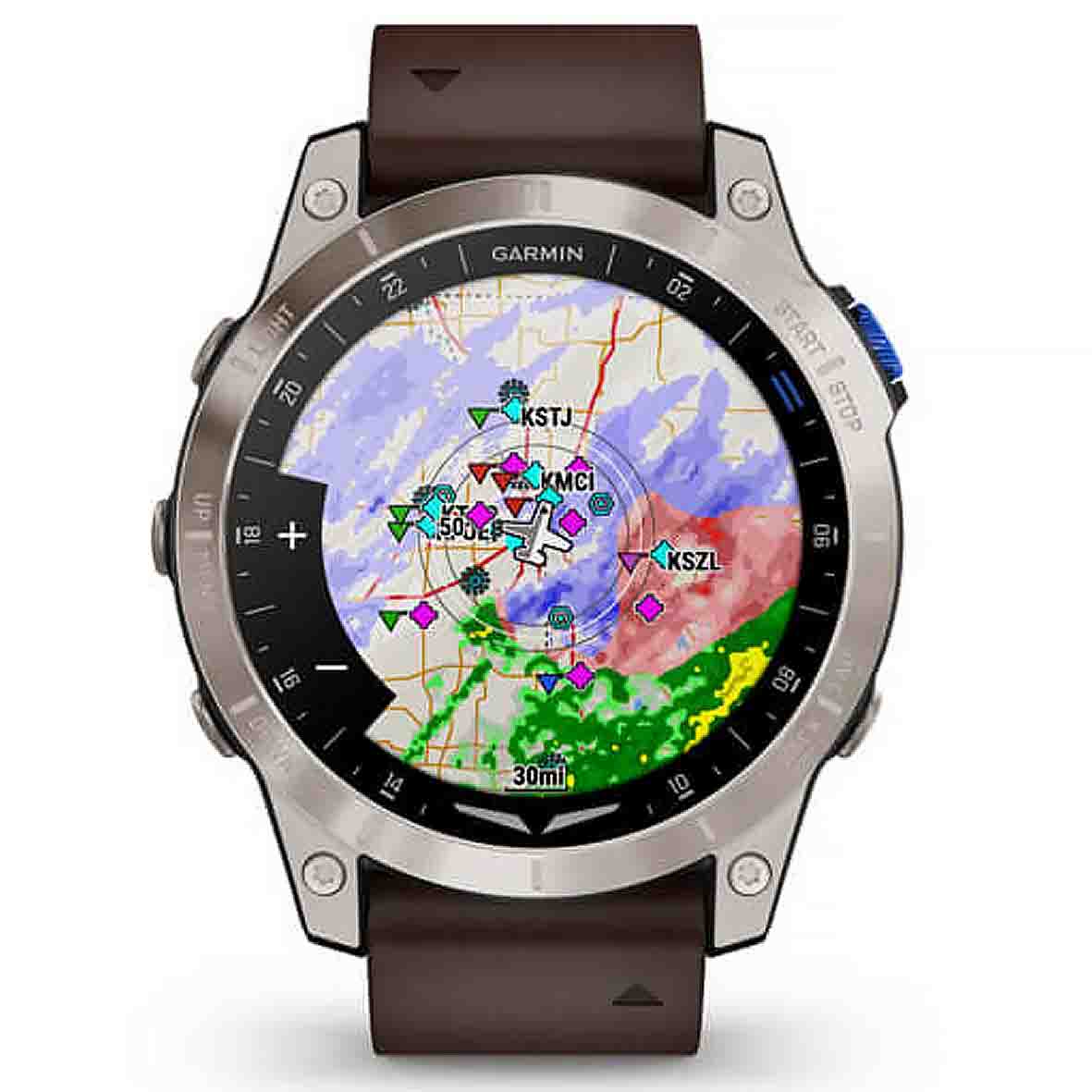 Garmin smartwatch leather shop