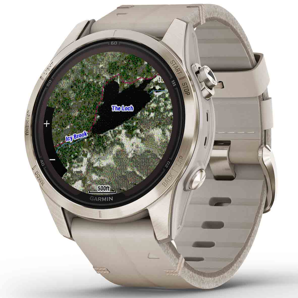 Montre GPS connectée - GARMIN - Fenix 7S Solar - Gris avec