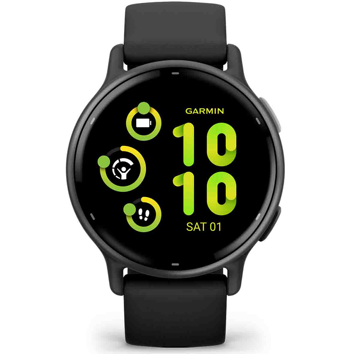 Bracelet silicone Garmin Forerunner 245 (noir) 