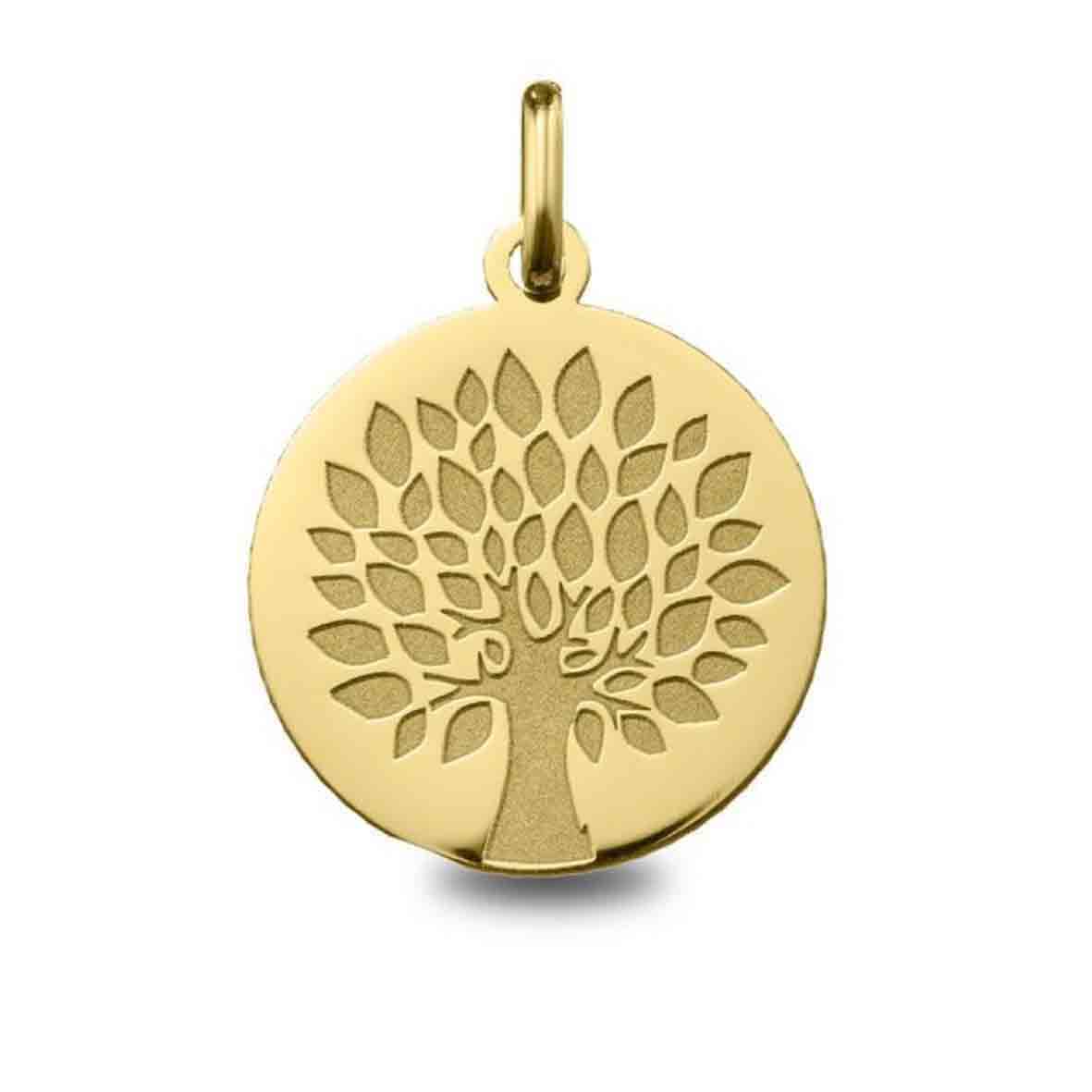 Medaille Arbre De Vie Or Jaune Emere Medaille Arbre De Vie Or Jaune Emere