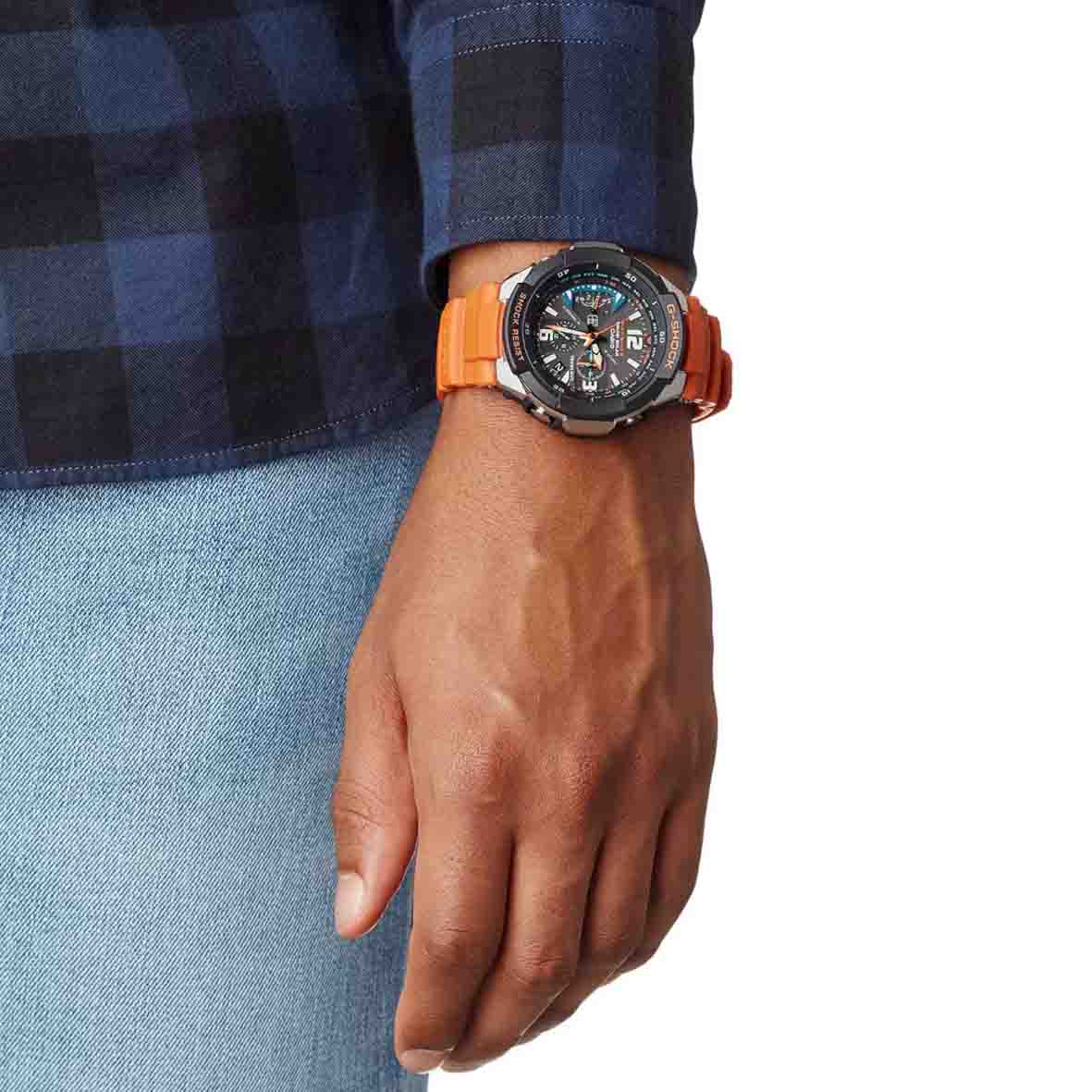 Montre GShock Master of G GravityMaster G Aviation Orange GW 3000M 4A