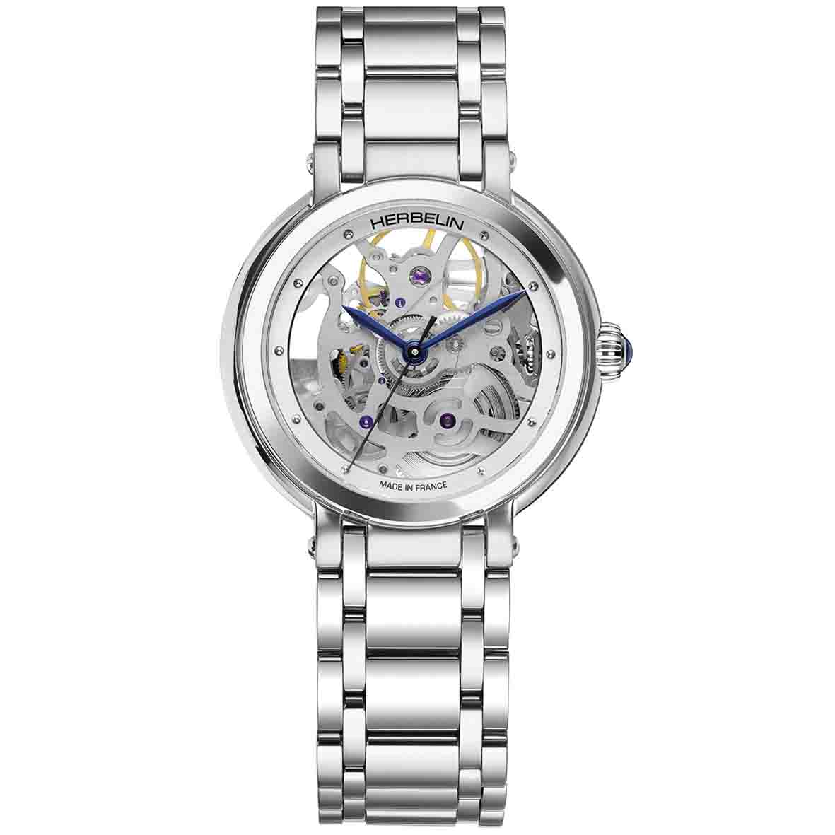 Montre Michel Herbelin Galet 1630B59 Automatique Acier pour Femme