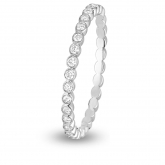Alliance diamant demi tour ELDA FOREVER - Autre version