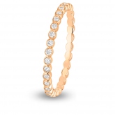 Alliance diamant demi tour ELDA FOREVER - Autre version