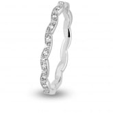 Alliance diamant Demi Tour HITA FOREVER - Autre version