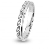 Alliance diamant Demi Tour Together Epi - Autre version