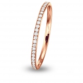 Alliance Jonc Parisien diamant tour complet - Autre version