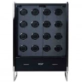 Armoire Remontoir Montre CLASSIC 16 Piece Watch Winder Cabinet- Noir  - Autre version