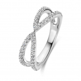 Bague argent sertie de Zirconium - Naiomy 