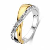Bague argent sertie de Zirconium  - Naiomy Silver