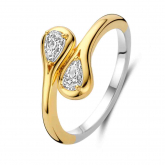 Bague argent sertie de Zirconium  - Naiomy Silver