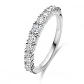 Bague argent sertie de Zirconium - Naiomy 