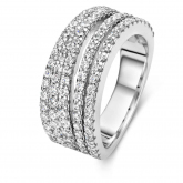 Bague Argent Zirconium - Naiomy Silver