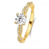 Bague Bague Solitaire Twist 0.70 ct - Autre version