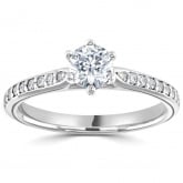 Bague de Fianailles accompagnes - Pour complter