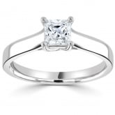 Bague de fianailles Princesse - Pour complter