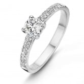 Bague Diamant accompagne 0.50 ct - Autre version