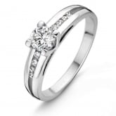 Bague Diamant accompagne 0.51 ct - Autre version
