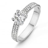 Bague Diamant accompagne 0.60 ct - Autre version