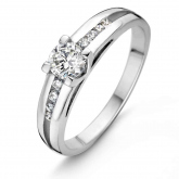 Bague Diamant accompagne B*Diamond 0.40 carat - Autre version