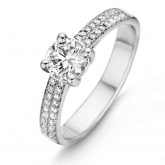 Bague Diamant accompagne B*Diamond 0.60 carat - Autre version