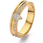 Bague diamants - Pour complter