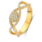 Bague diamants - Pour complter