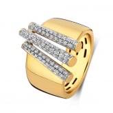 Bague diamants - Pour complter