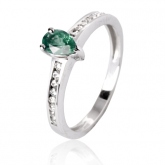 Bague meraude - Autre version