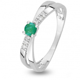 Bague oxyde et Emeraude - Autre version