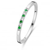 Bague Emeraude et Diamants - Autre version