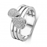 Bague en argent et oxydes de zirconium  - Naiomy Silver