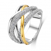 Bague en argent et oxydes de zirconium  - Naiomy Silver