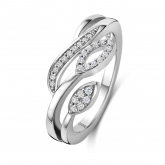 Bague en argent oxydes - Naiomy - Pour compl&eacute;ter