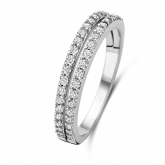 Bague en argent oxydes - Naiomy - Pour compl&eacute;ter