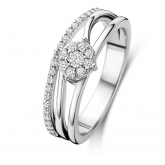 Bague en argent oxydes - Naiomy - Pour compl&eacute;ter
